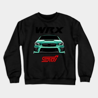 WRX sti illustration vector art Crewneck Sweatshirt